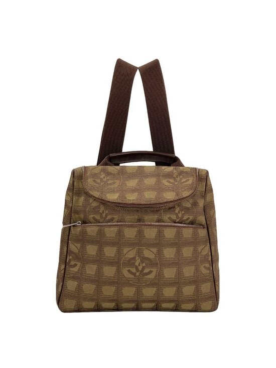 Chanel New Travel Line Silver Backpack Nylon main image 14